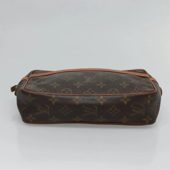 LOUIS VUITTON Monogram Compiegne 23 Clutch Bag M51847 LV Auth 129407 - Picture 7 of 16